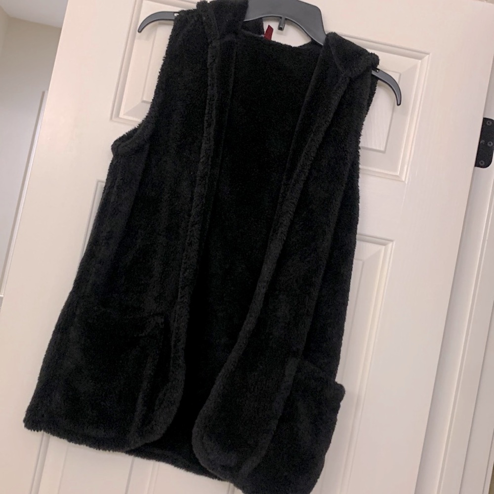 Fuzzy vest